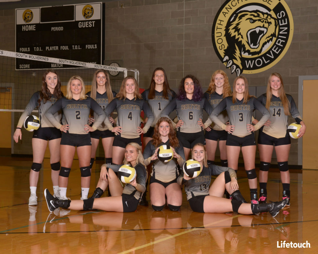 Varsity 2019 South Anchorage Volleyball